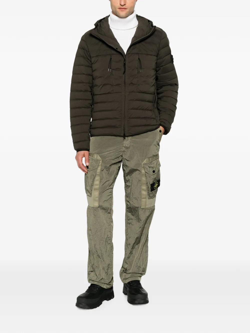L2S154100107S0183 JACKET STONE ISLAND FW26 - COAL GREY