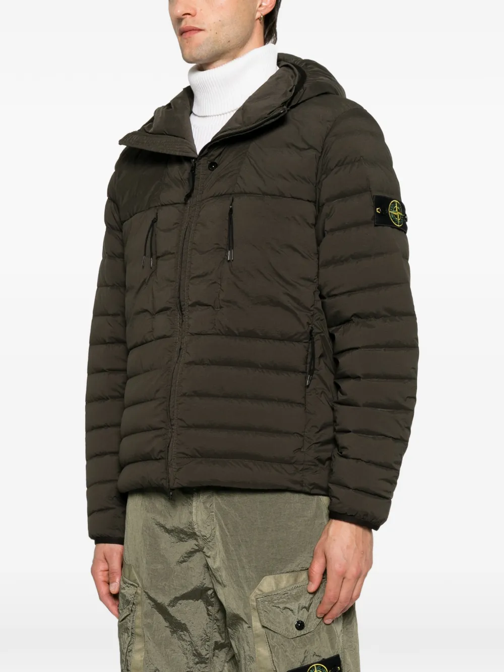 L2S154100107S0183 JACKET STONE ISLAND FW26 - COAL GREY