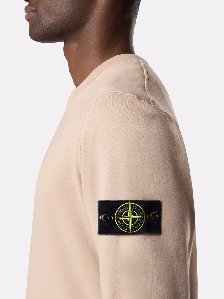 L2S156100062S0051 HOODIE SWEATER STONE ISLAND FW26 - SAND