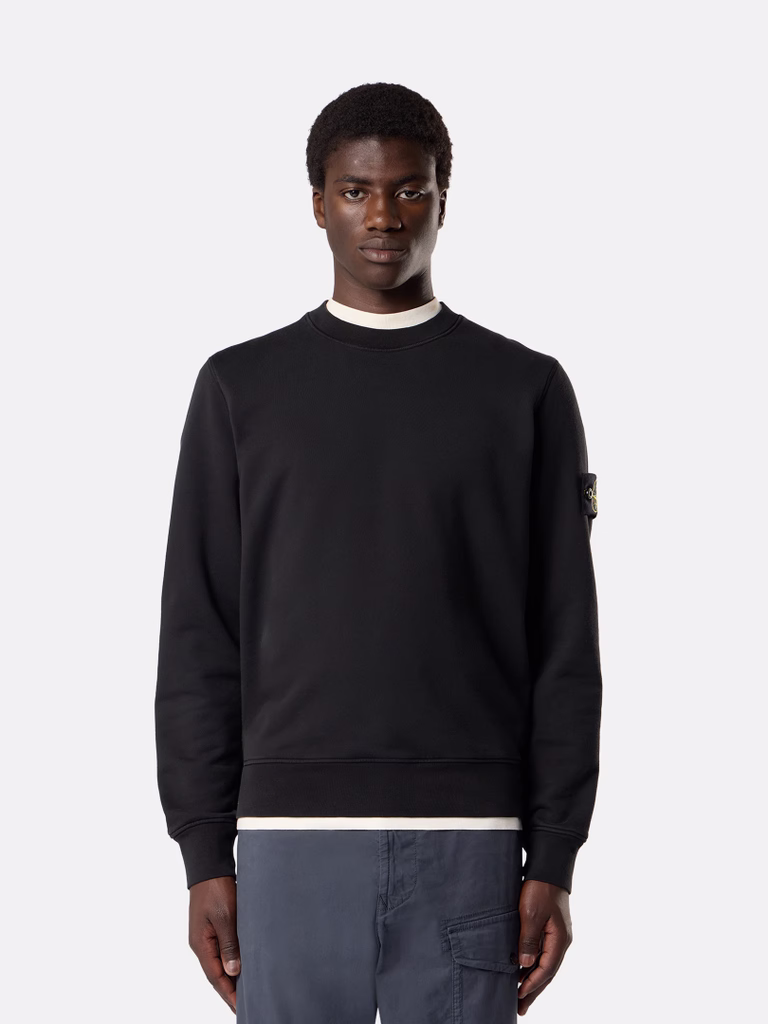 L2S156100060S0051 SWEATSHIRT STONE ISLAND FW26 - BLACK
