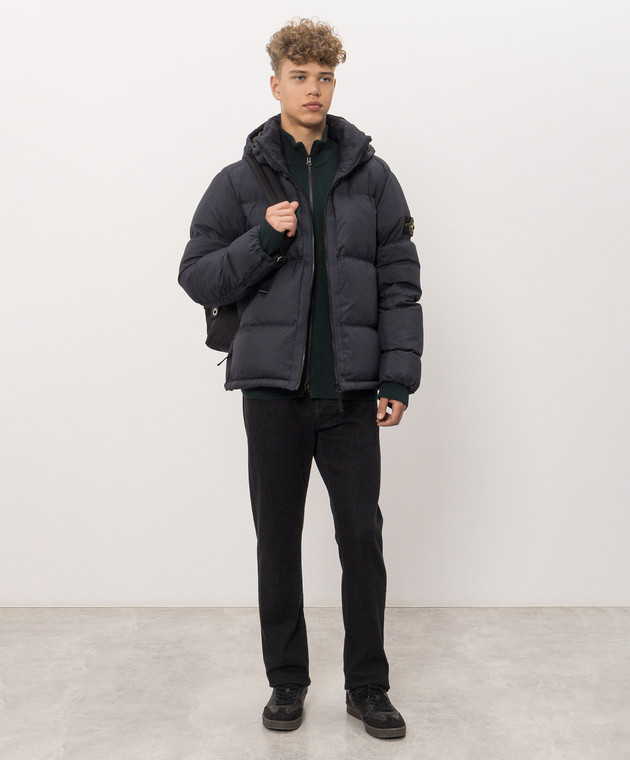 L2S155100023S00B4 CARDIGAN STONE ISLAND FW26 - DARK GREEN