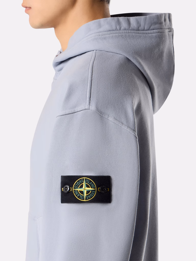 L2S156100023S0A20 HOODIE SWEATER STONE ISLAND FW26 - ASH GREY