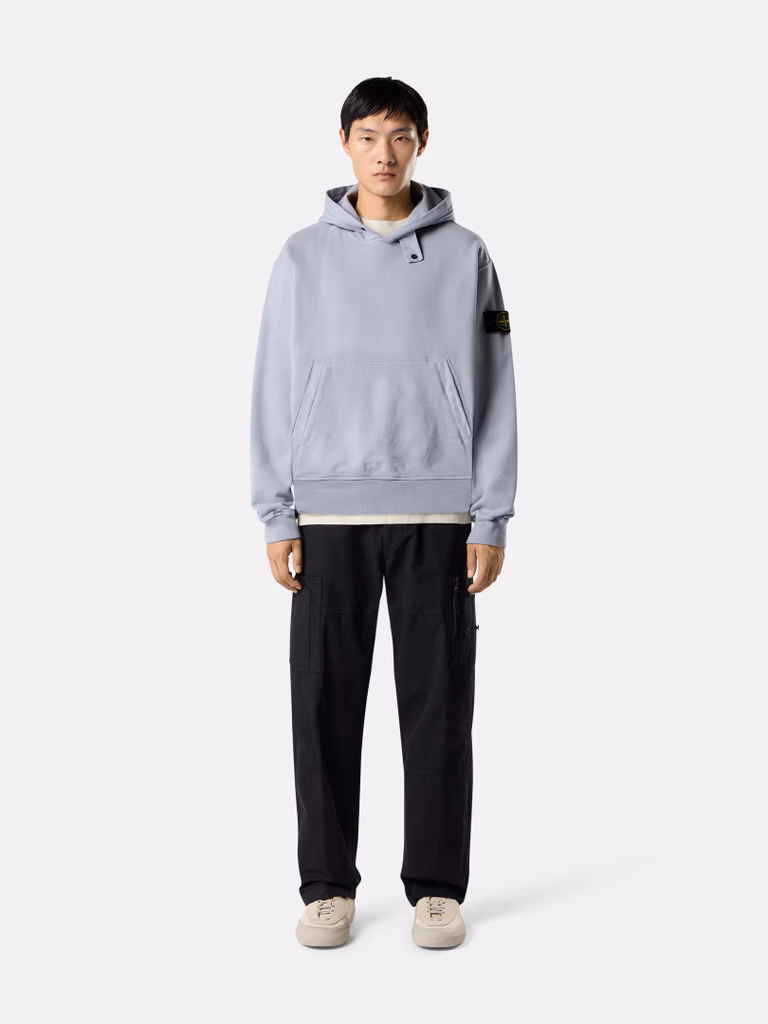 L2S156100023S0A20 HOODIE SWEATER STONE ISLAND FW26 - ASH GREY
