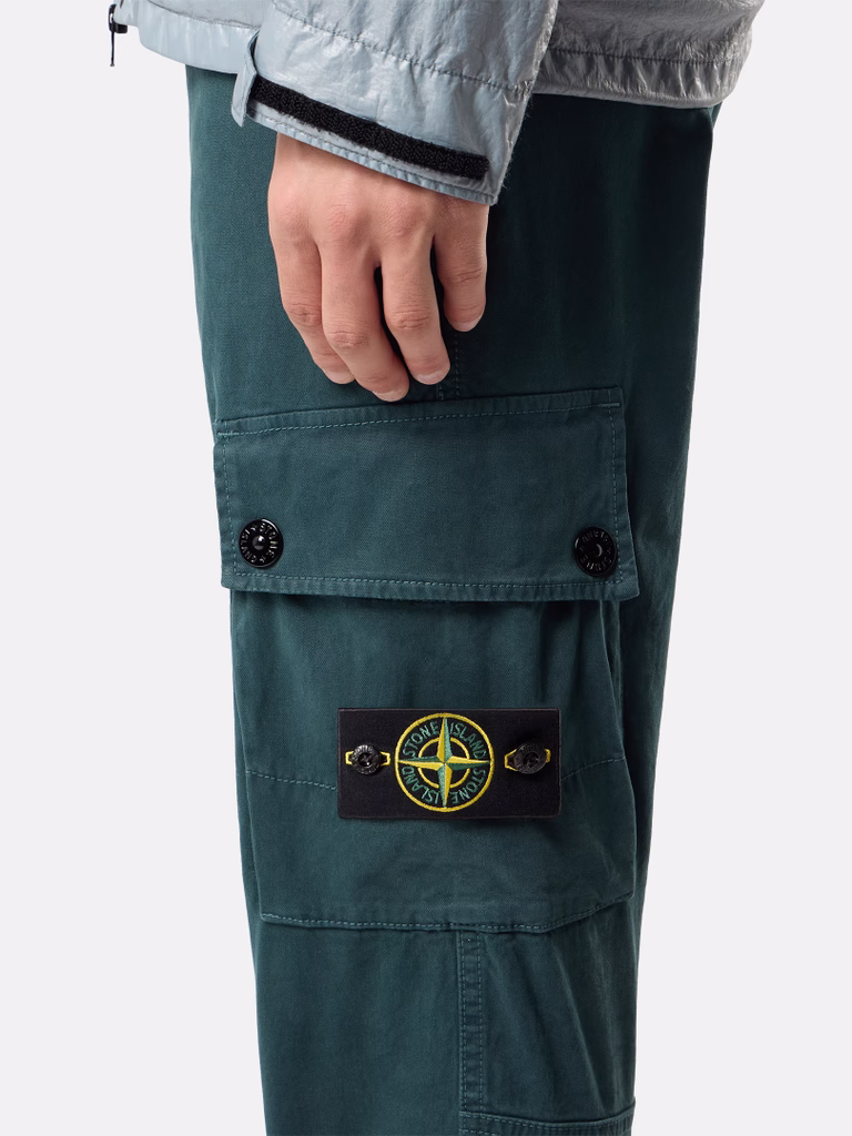 L2S153100034S00L1 TROUSERS STONE ISLAND FW26 - DARK GREEN