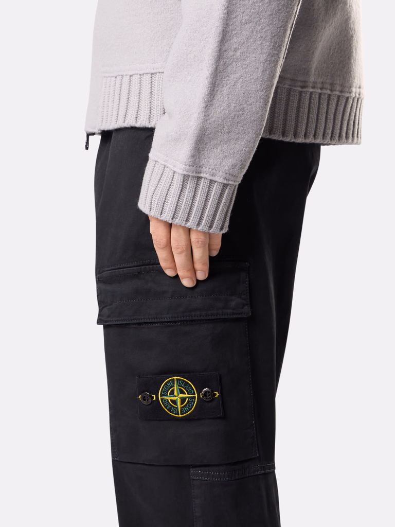 L2S153100033S00L1 TROUSERS STONE ISLAND FW26 - BLACK