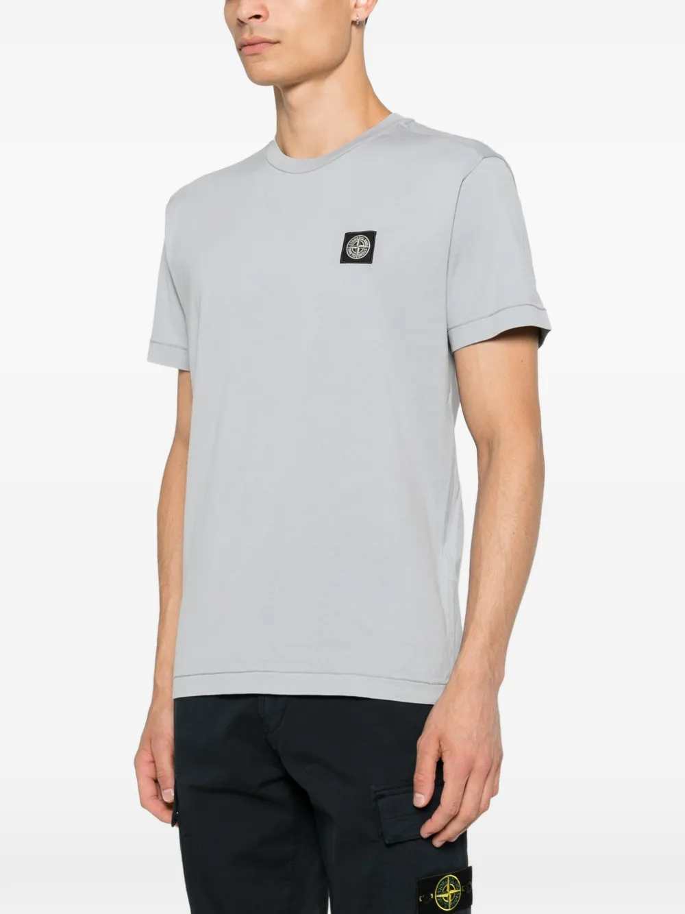 L2S152100027S0013 SS T-SHIRT STONE ISLAND FW26 - ASH GREY