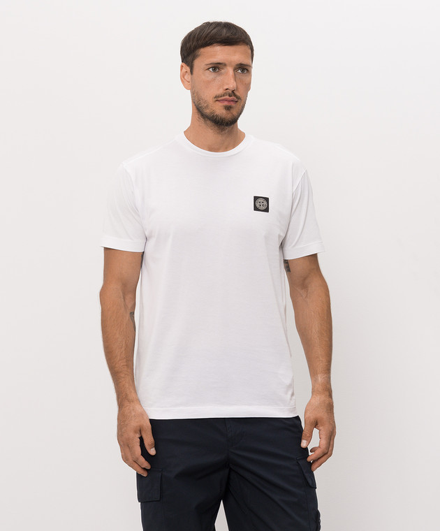 L2S152100027S0013 SS T-SHIRT STONE ISLAND FW26 - WHITE