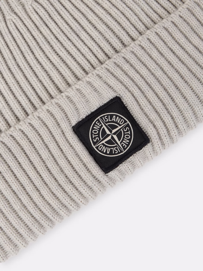 L2S15N100002S00C3 BEANIE STONE ISLAND FW26 - MEDIUM BEIGE