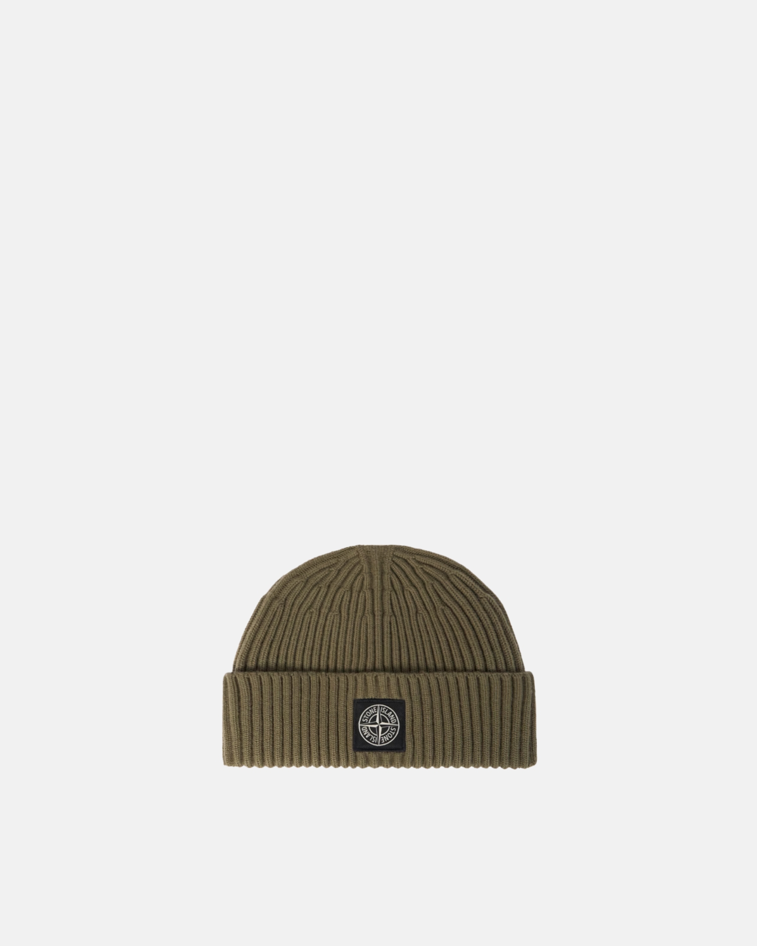 L2S15N100002S00C3 BEANIE STONE ISLAND FW26 - MILITARY GREEN