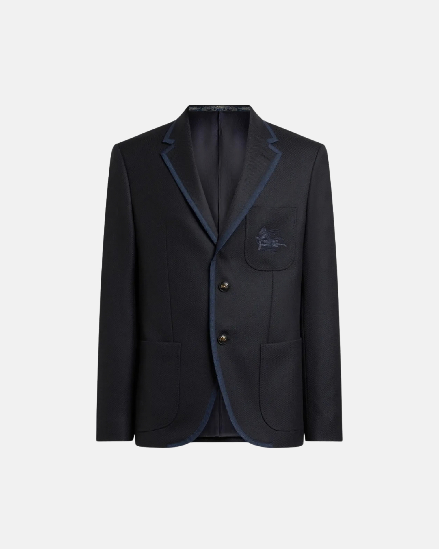 MRCA008299TU215 COLLEGE BLAZER ETRO FW26 - BLUE NAVY