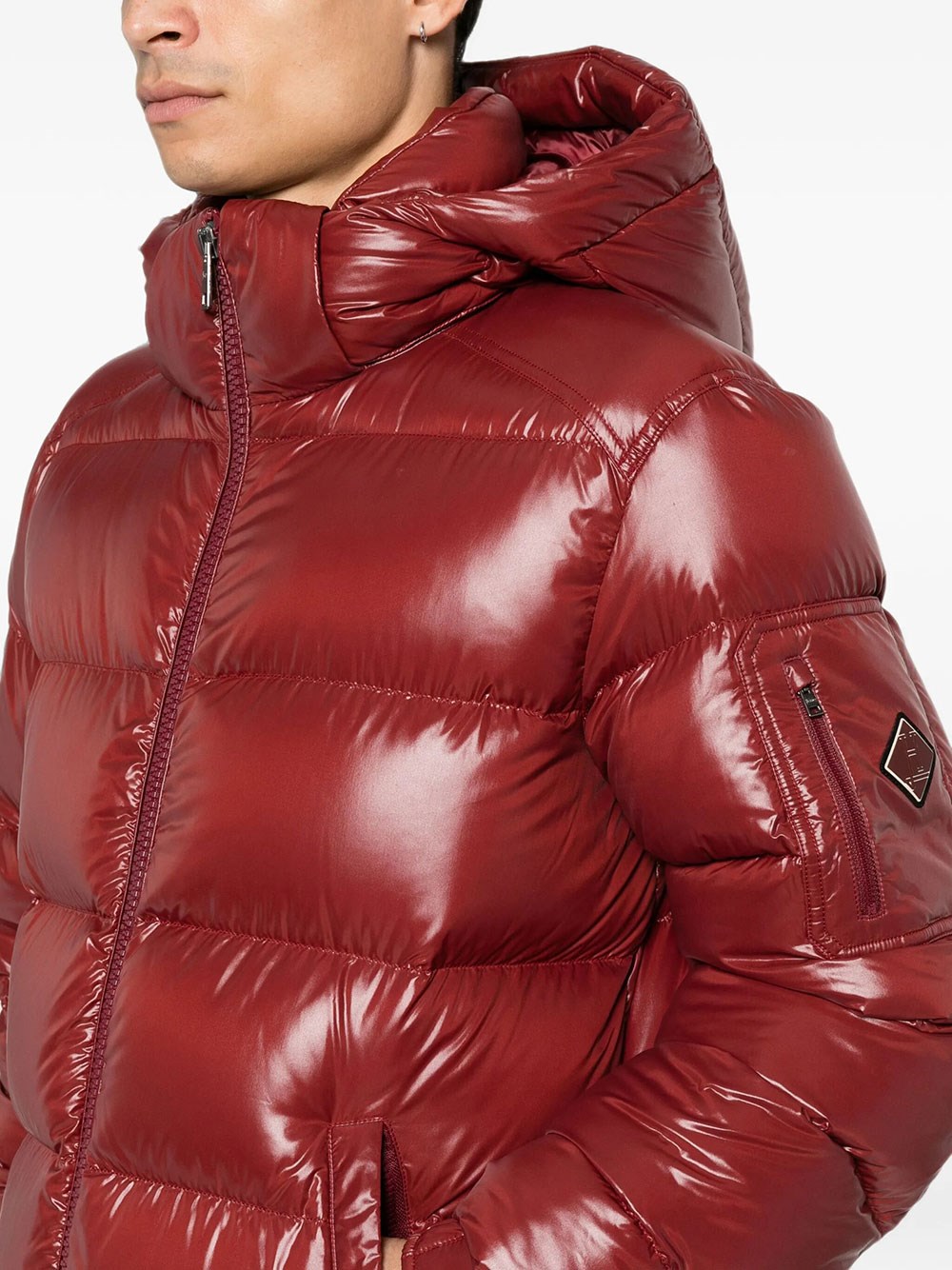 PI001416U 12973 MEN`S WOVEN JACKET HERNO FW26 - BORDEAUX