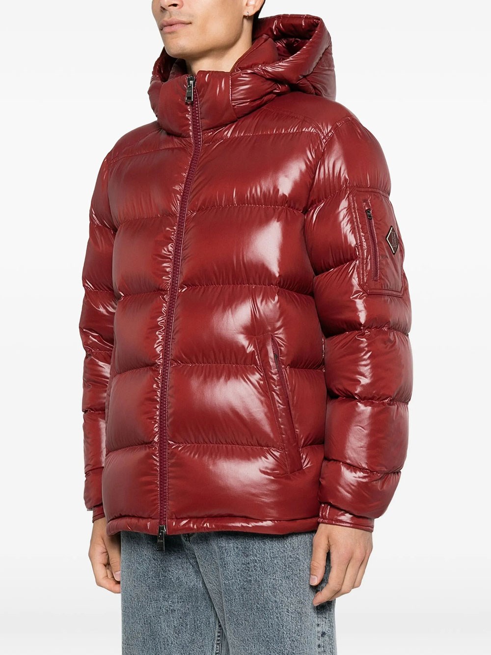 PI001416U 12973 MEN`S WOVEN JACKET HERNO FW26 - BORDEAUX