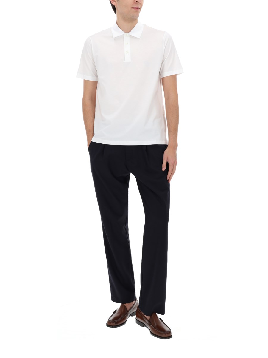 PT000163U 12808 MEN`S WOVEN PANTS HERNO FW26 - BLUE