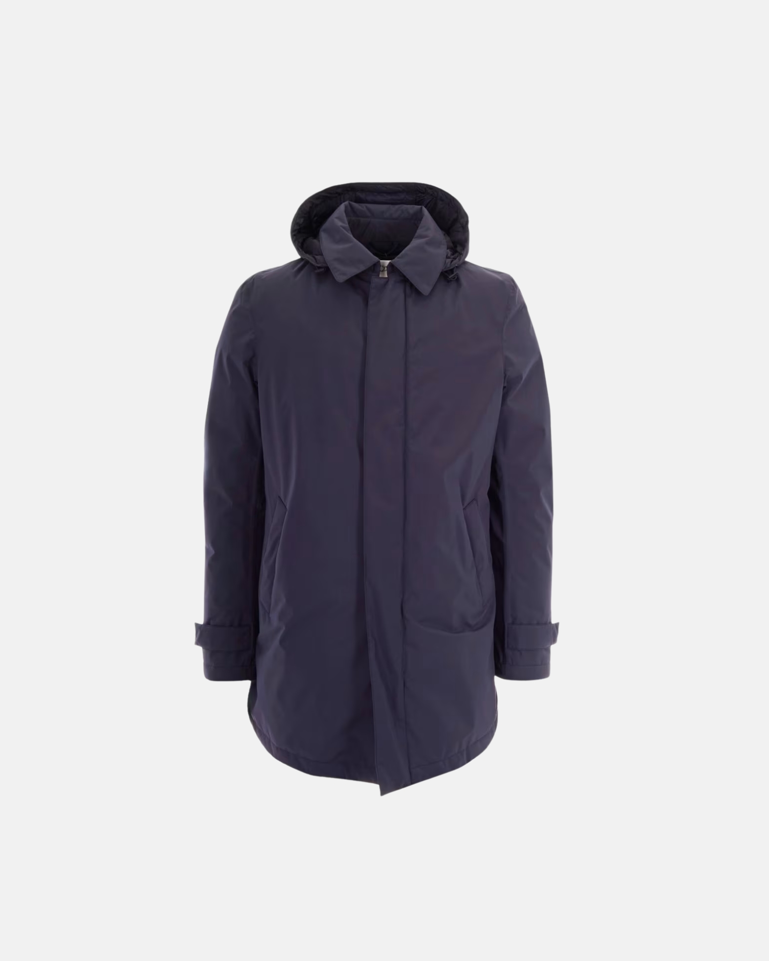PI001242U 12840 MEN`S WOVEN HALF COAT HERNO FW26 - BLU