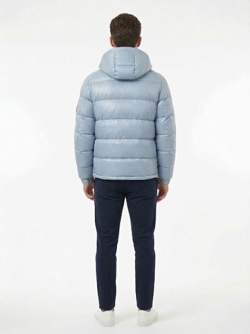 PI001416U 12973 MEN`S WOVEN JACKET HERNO FW26 - CELESTE
