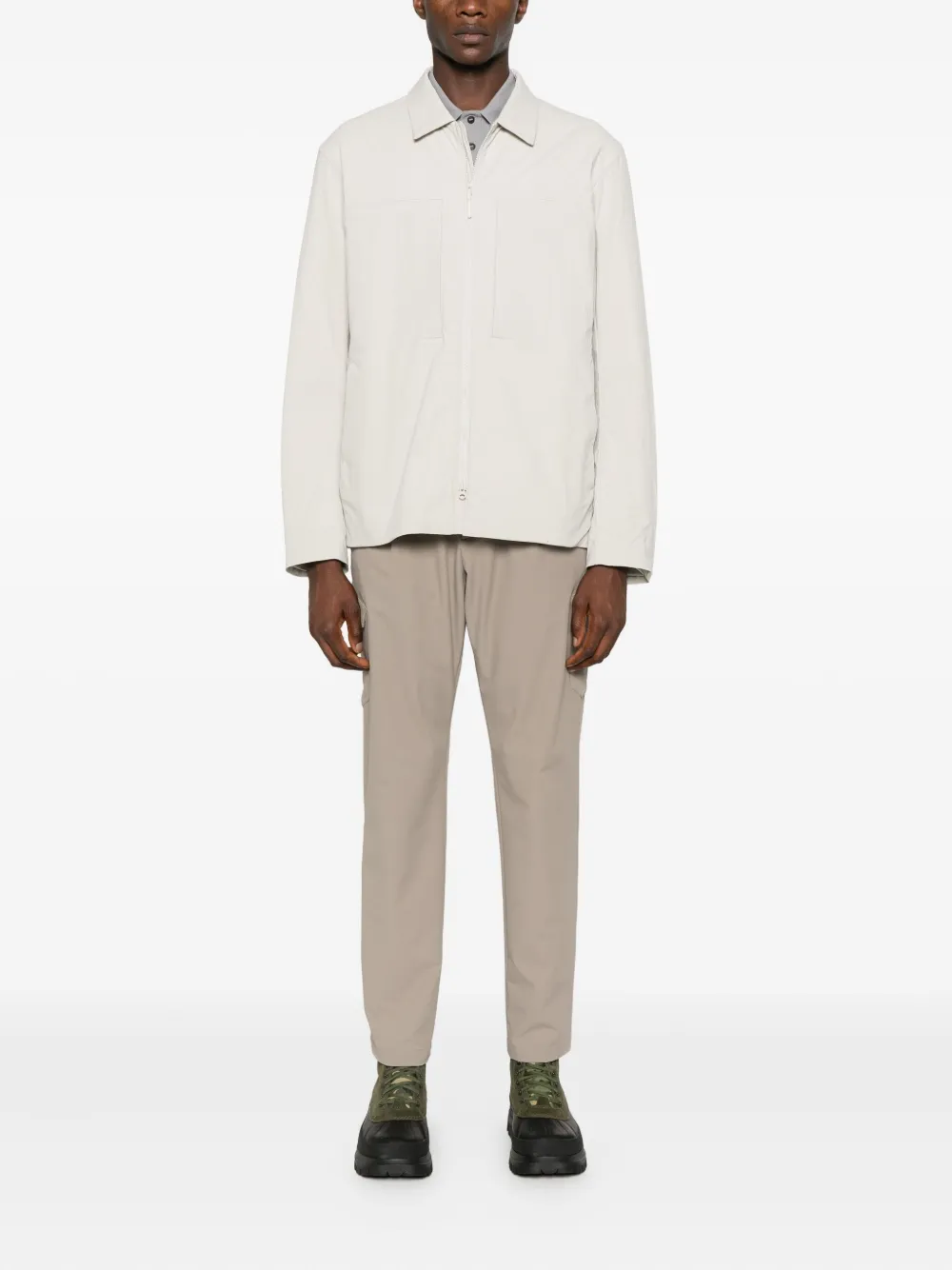 PT000156U 12773S MEN`S WOVEN PANTS HERNO FW26 - TAUPE