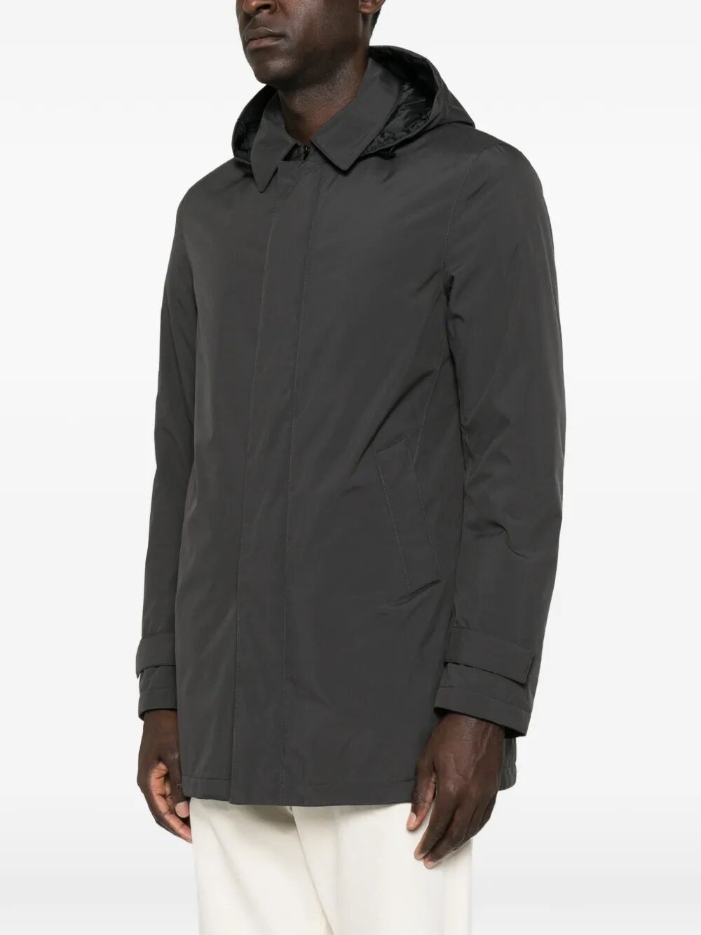 PI001242U 12840 MEN`S WOVEN HALF COAT HERNO FW26 - TASSO