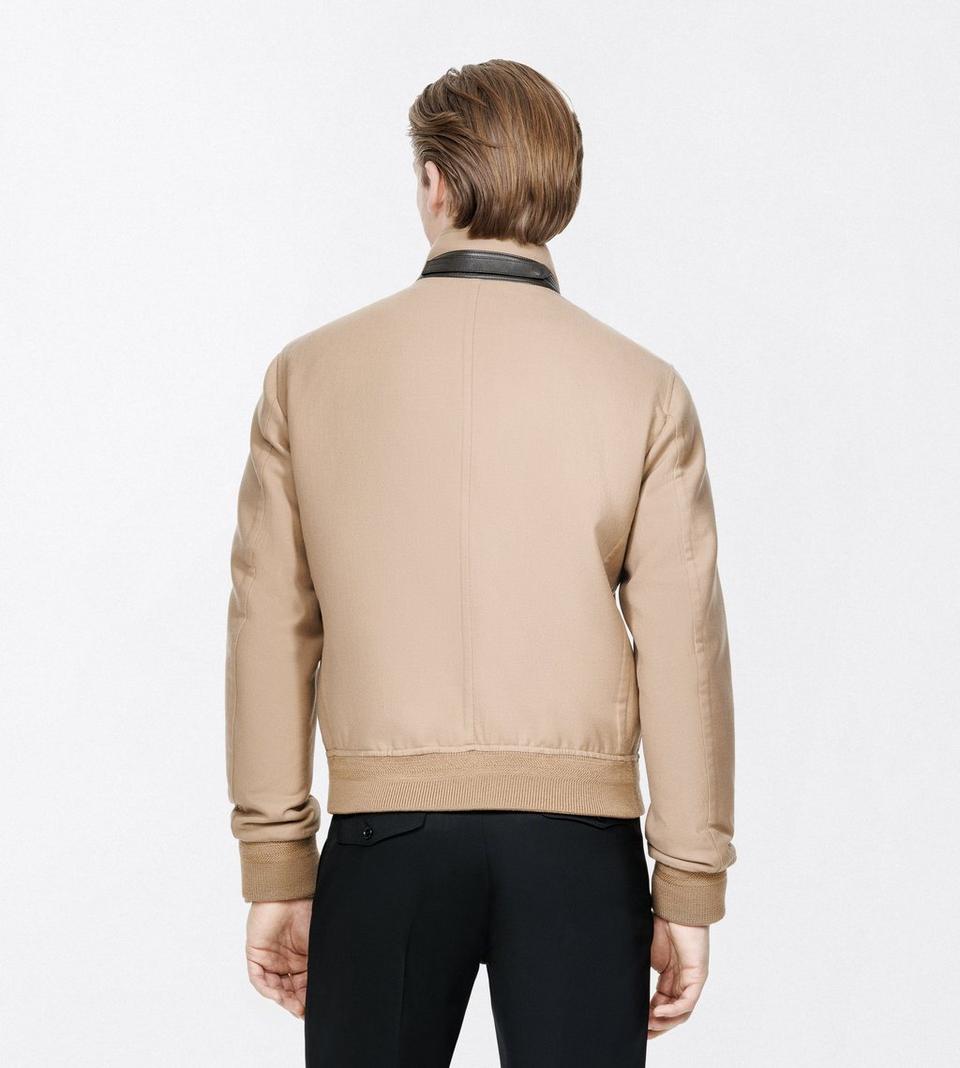 OBG006 FMW093 OUTERWEAR SHORT OUTERWEAR TOM FORD FW26 - GOLDEN BROWN