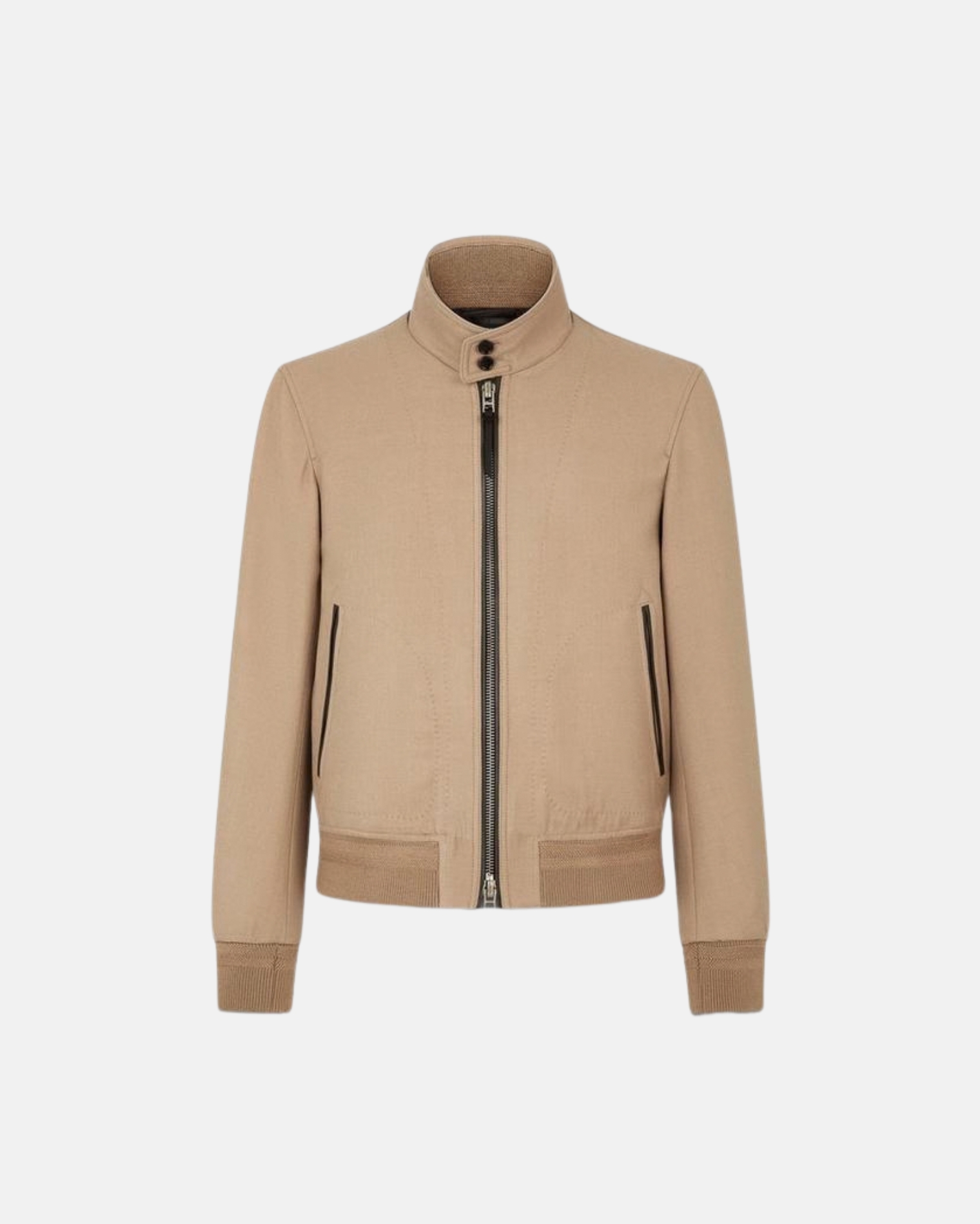 OBG006 FMW093 OUTERWEAR SHORT OUTERWEAR TOM FORD FW26 - GOLDEN BROWN