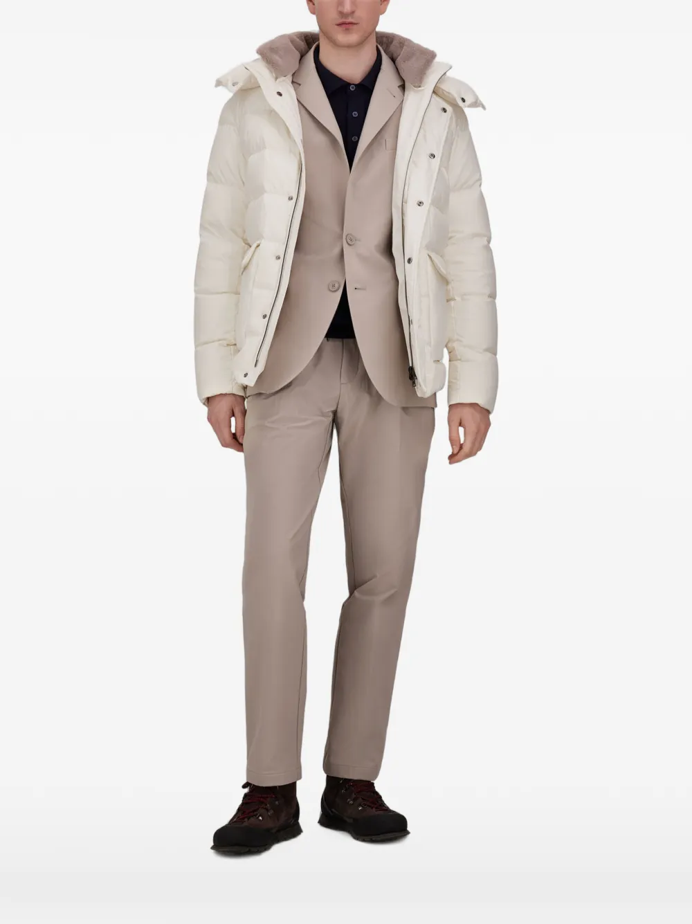 PT000226U 12905 MEN`S WOVEN PANTS HERNO FW26 - CHANTILLY