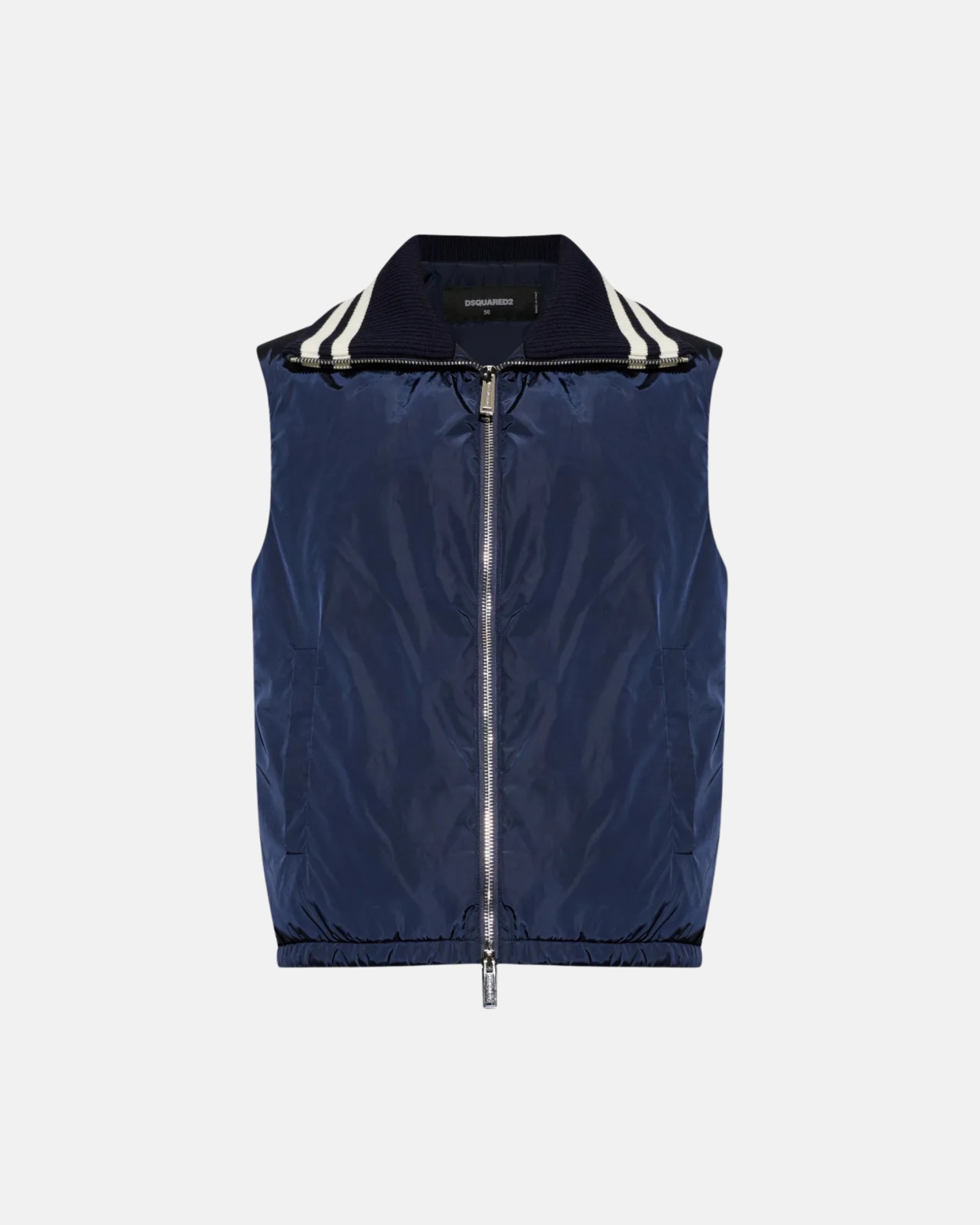 S74FB0358 S49197 GILET NAVY BLUE DSQUARED2 FW26 - NAVY BLUE