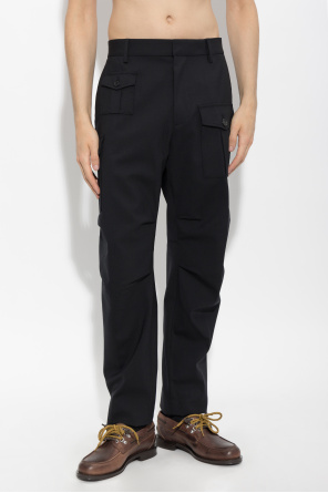 S74KB1186 S40320 PANTS BLACK DSQUARED2 FW26 - BLACK