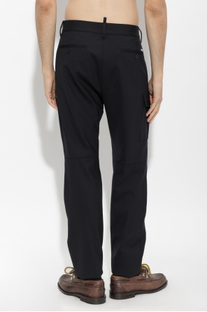 S74KB1186 S40320 PANTS BLACK DSQUARED2 FW26 - BLACK