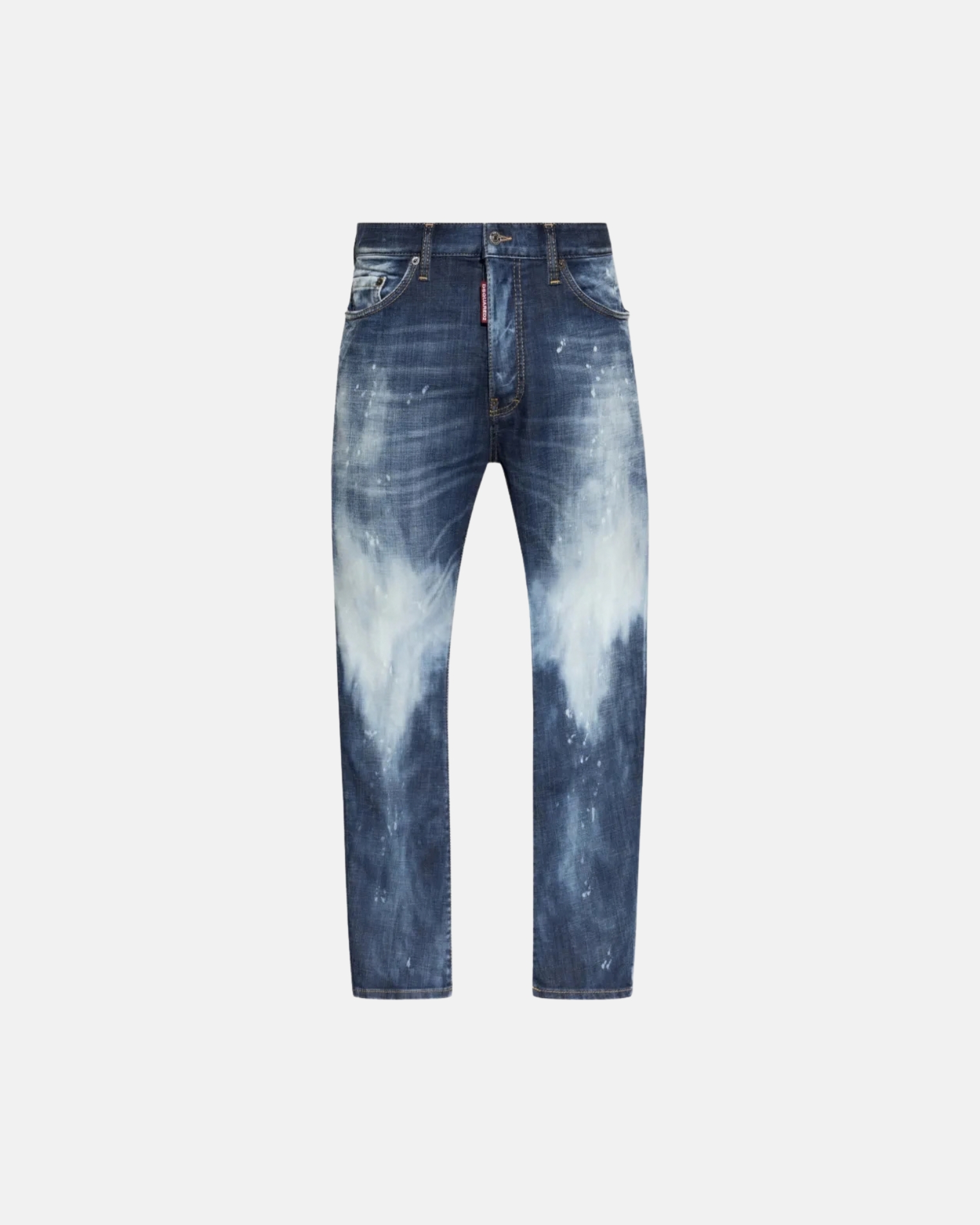 S71LB1763 D30010 PANTS 5 POCKETS NAVY BLUE DSQUARED2 FW26 - NAVY BLUE