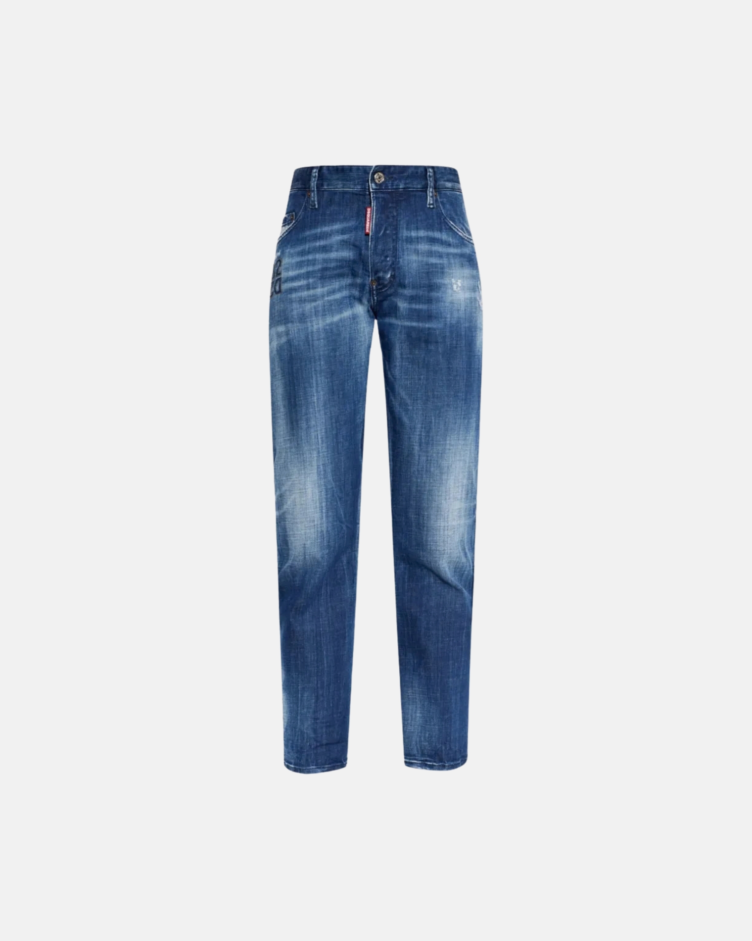 S74LB1949 D30010 PANTS 5 POCKETS NAVY BLUE DSQUARED2 FW26 - NAVY BLUE