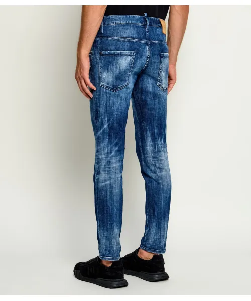 S74LB1949 D30010 PANTS 5 POCKETS NAVY BLUE DSQUARED2 FW26 - NAVY BLUE