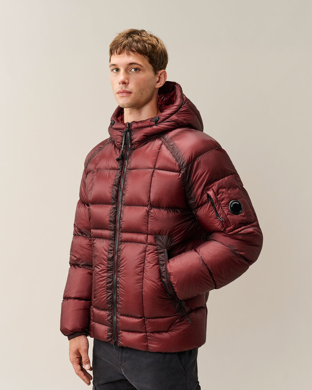 21CMOW702A110416A OUTERWEAR-MEDIUM JACKET C.P. COMPANY FW26 - ANDORRA RED