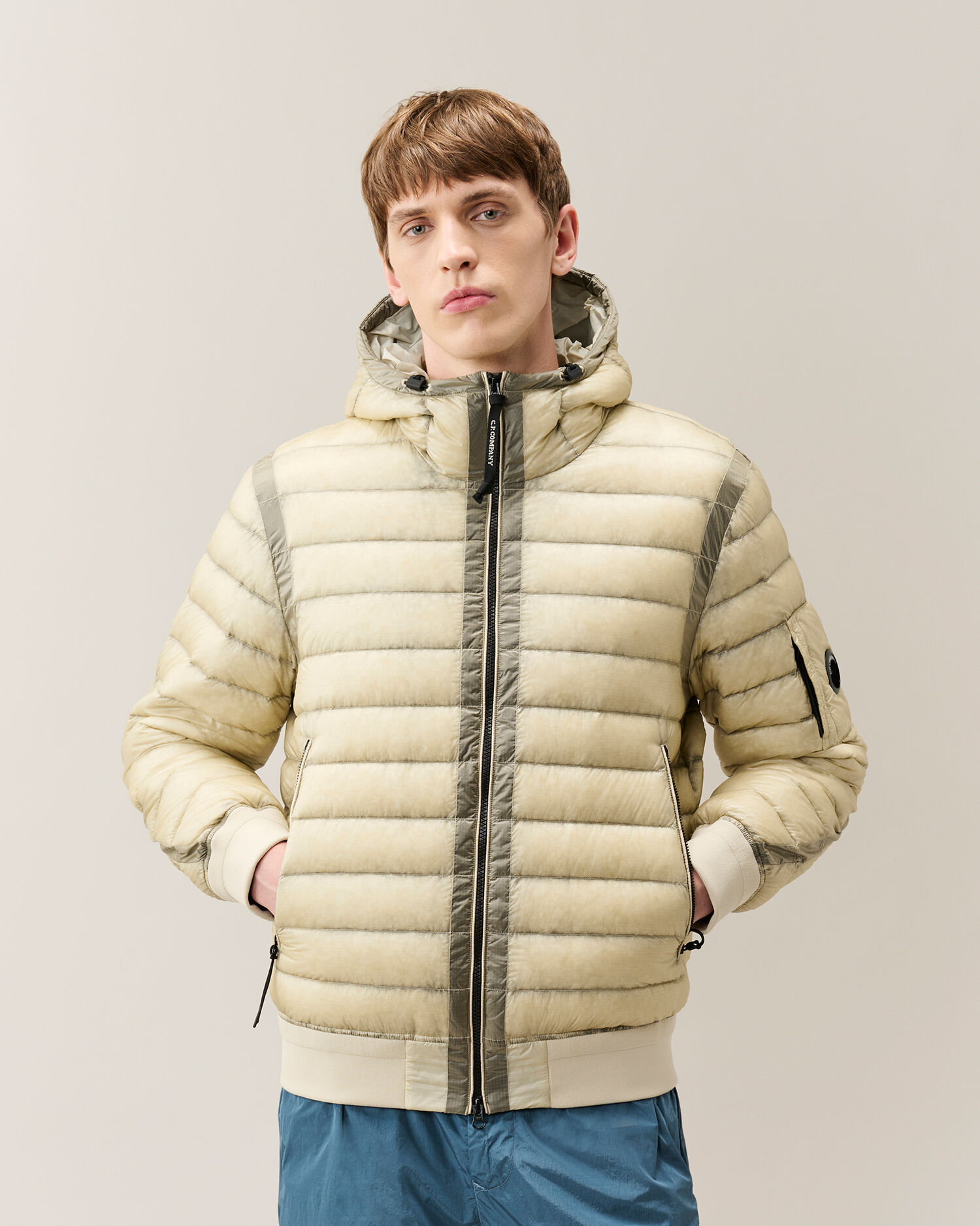 21CMOW751A110416A OUTERWEAR-MEDIUM JACKET C.P. COMPANY FW26 - SILVER BIRCH