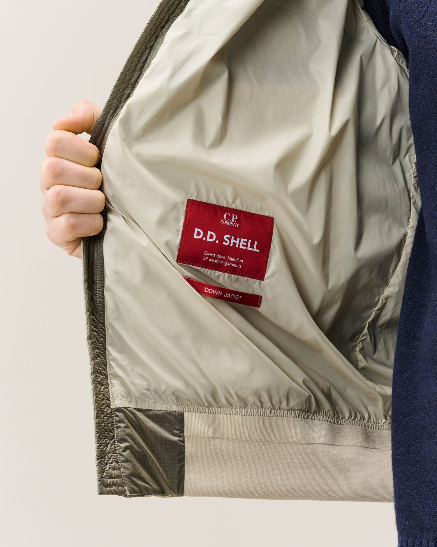 21CMOW751A110416A OUTERWEAR-MEDIUM JACKET C.P. COMPANY FW26 - SILVER BIRCH