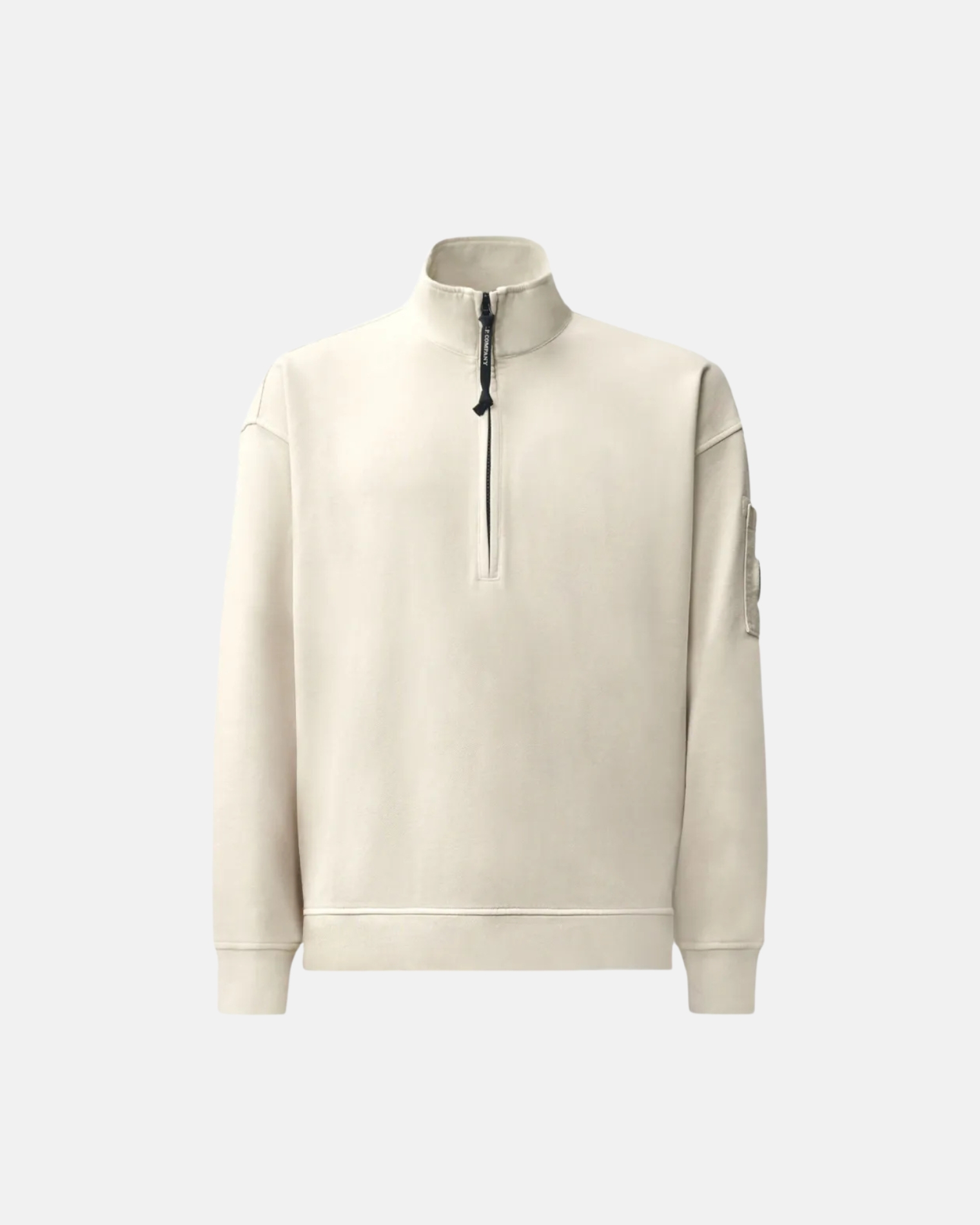 21CMSS020A006372M SWEATSHIRTS-POLO COLLAR C.P. COMPANY FW26 - SILVER BIRCH